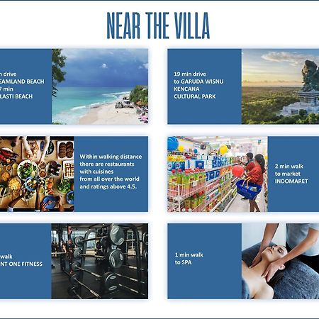 Dreamland Guest Bali Villa Ungasan  Bagian luar foto