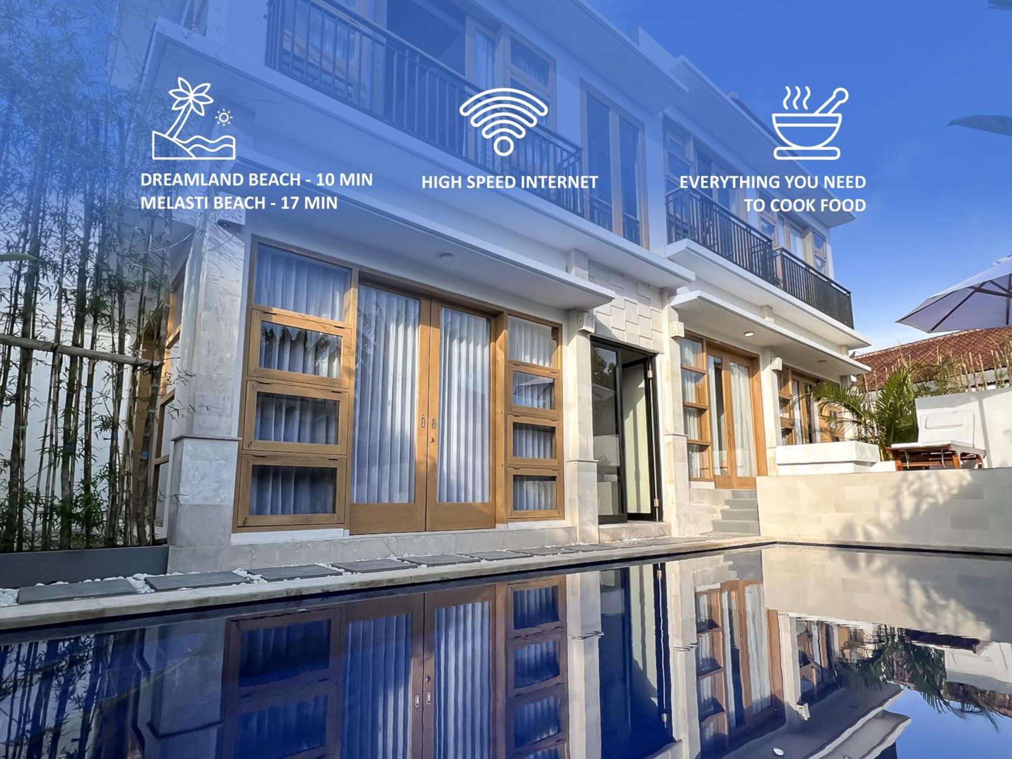 Dreamland Guest Bali Villa Ungasan  Bagian luar foto